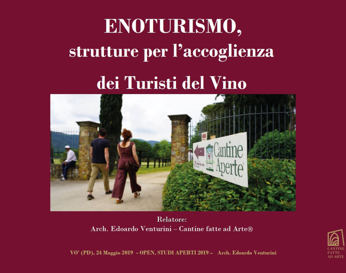 Enoturismo, strutture per l'accoglienza dei turisti del vino